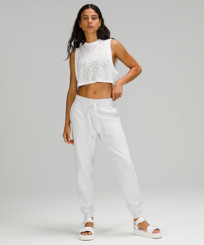 Tank Top Lululemon All Yours Crop Tank Top Veil Mujer Blancos | 23586-JQDY