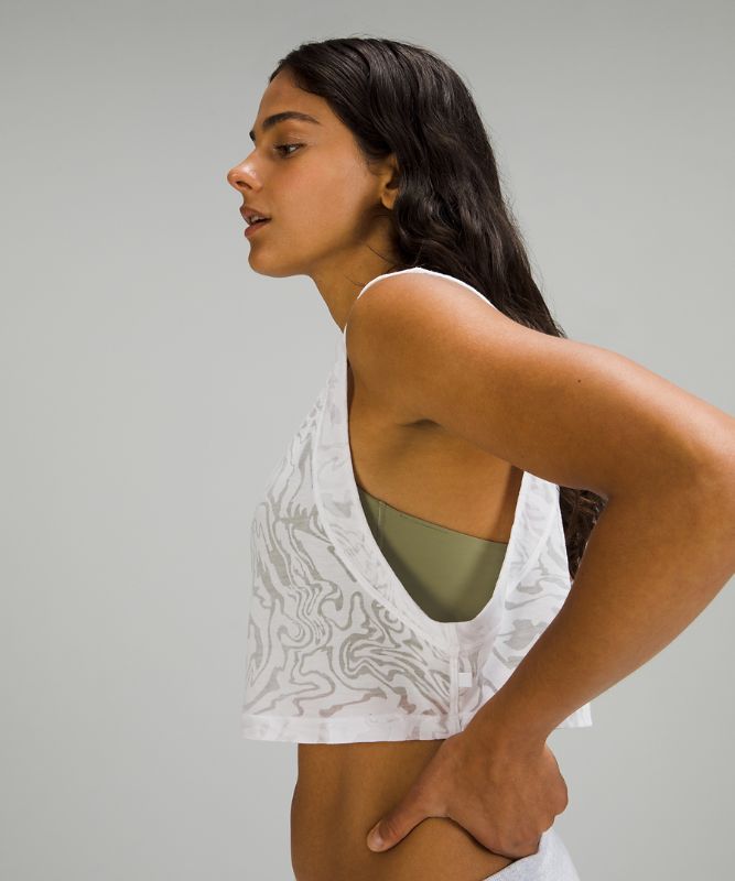 Tank Top Lululemon All Yours Crop Tank Top Veil Mujer Blancos | 23586-JQDY