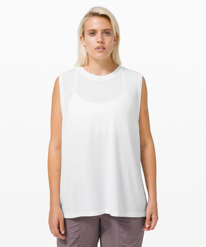 Tank Top Lululemon All Yours Tank Mujer Blancos | 70542-EMCH