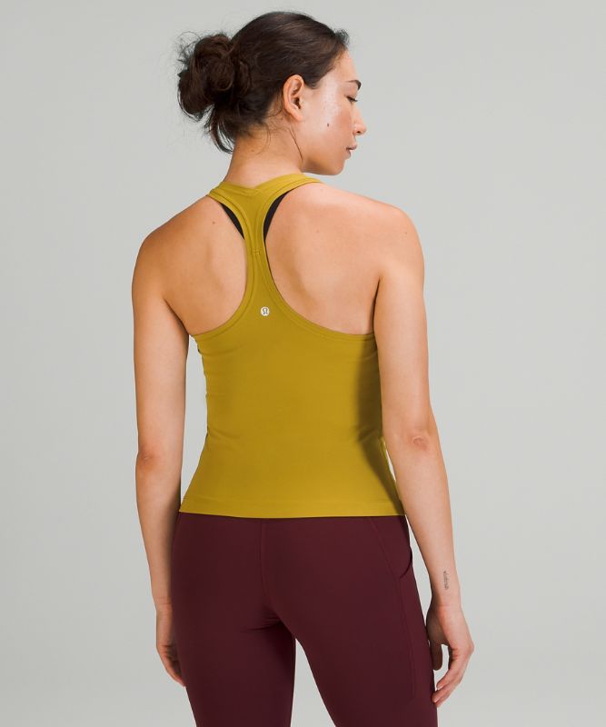 Tank Top Lululemon Cool RB Short Tank Nulu Mujer Dorados | 92540-KIJT