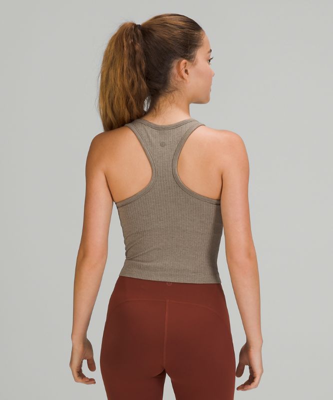 Tank Top Lululemon Ebb to Street RB Crop Tank Mujer Rover | 68754-VMJS