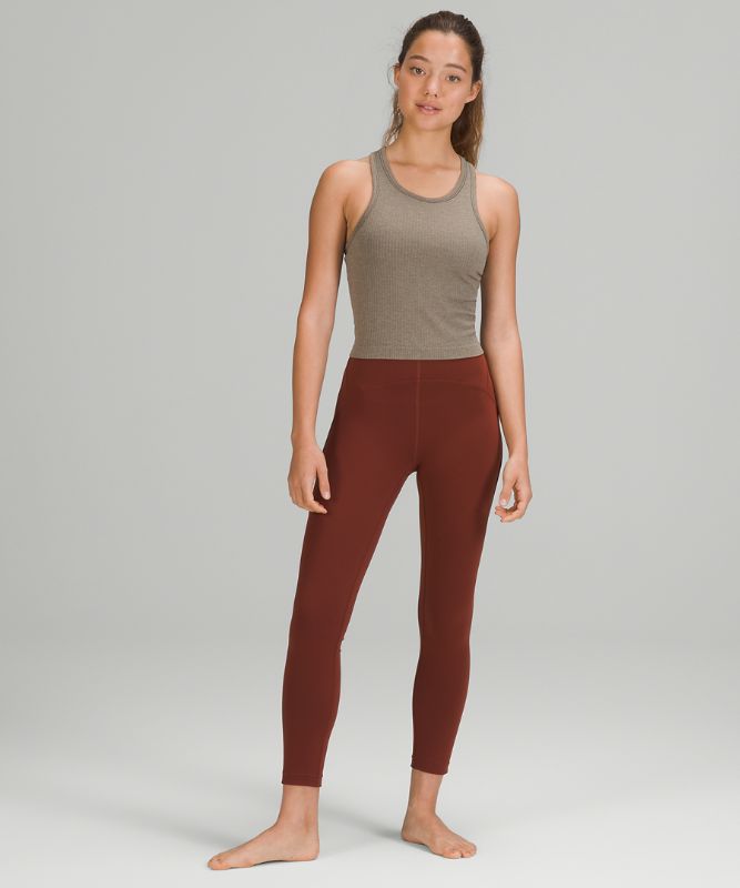 Tank Top Lululemon Ebb to Street RB Crop Tank Mujer Rover | 68754-VMJS