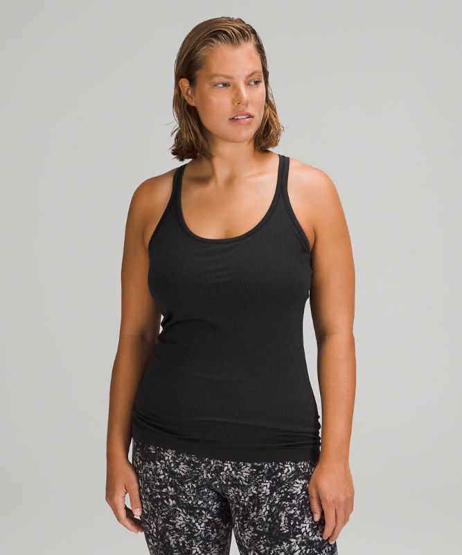 Tank Top Lululemon Ebb to Street Tank Top Mujer Negros | 79251-BUCS