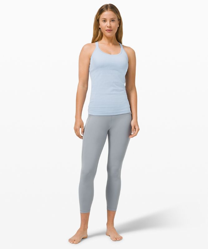 Tank Top Lululemon Ebb to Street Tank Top Mujer Azules Beige | 26978-PZCQ