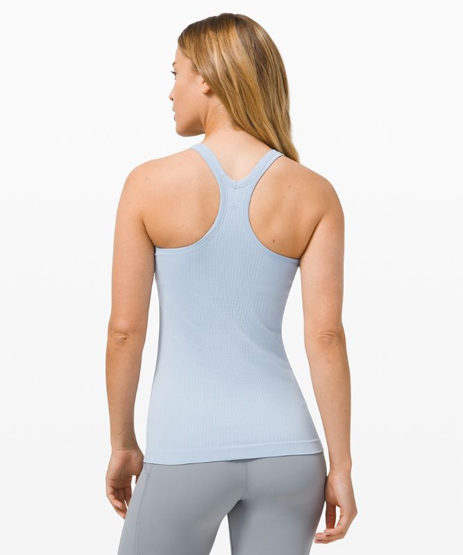 Tank Top Lululemon Ebb to Street Tank Top Mujer Azules Beige | 26978-PZCQ