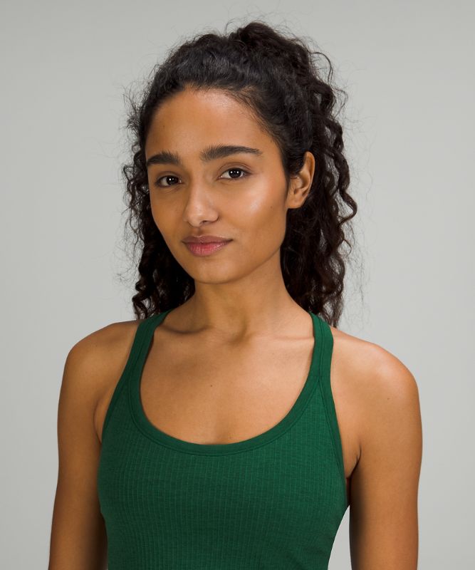 Tank Top Lululemon Ebb to Street Tank Top Mujer Verdes | 15293-OREZ