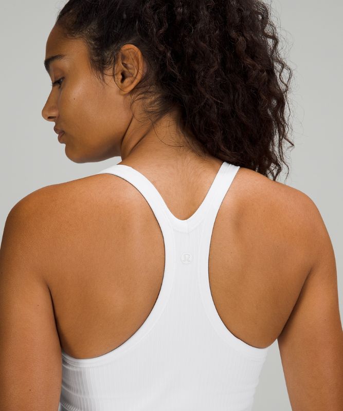 Tank Top Lululemon Ebb to Street Tank Top Mujer Blancos | 67294-FGTL