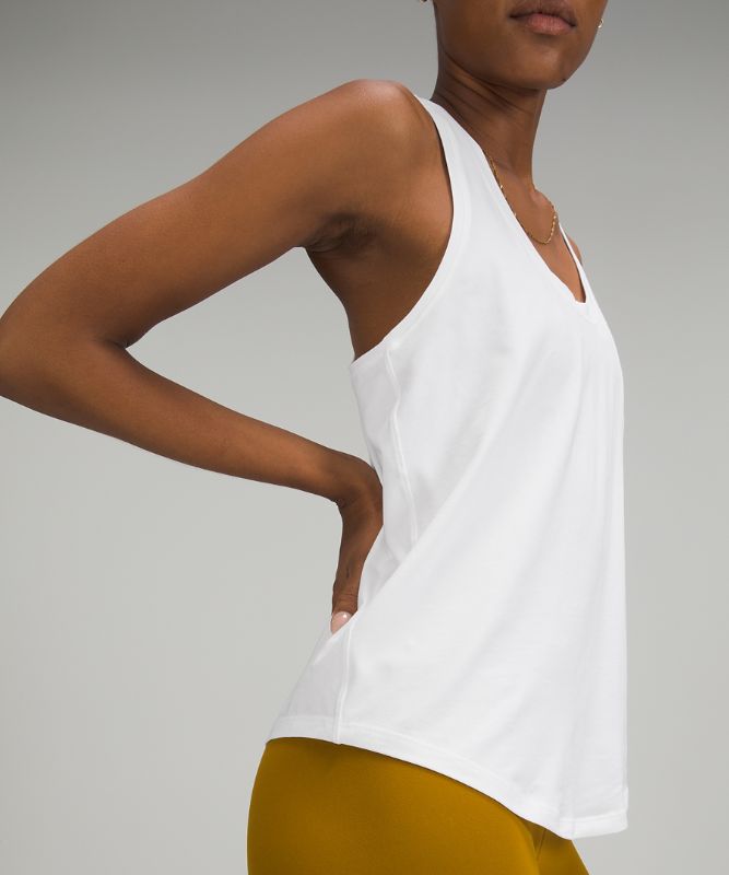 Tank Top Lululemon Love Tank Mujer Blancos | 09831-WRKE