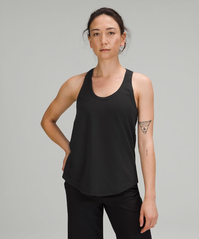 Tank Top Lululemon Love Tank Mujer Negros | 04368-QGSJ