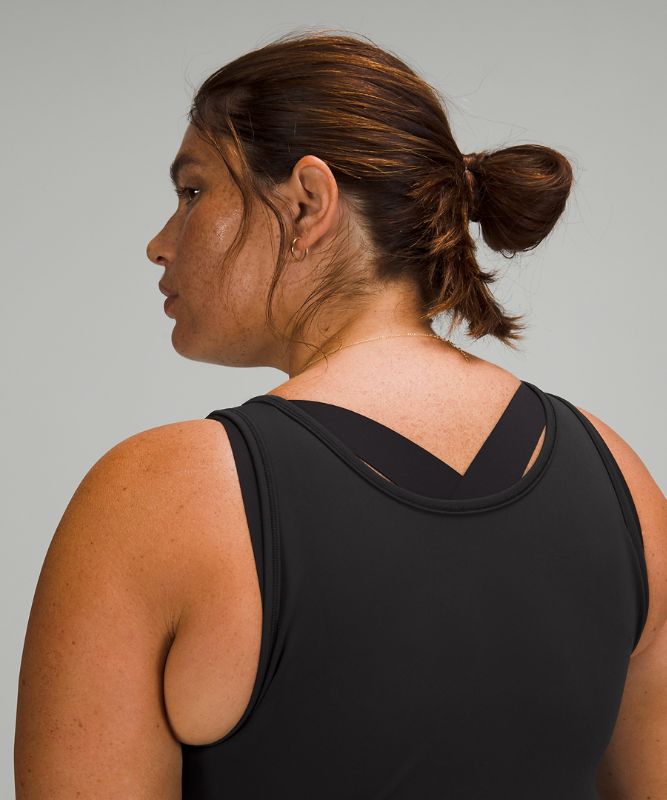 Tank Top Lululemon Power Pivot Tank Top Everlux Mujer Negros | 23971-SXMA