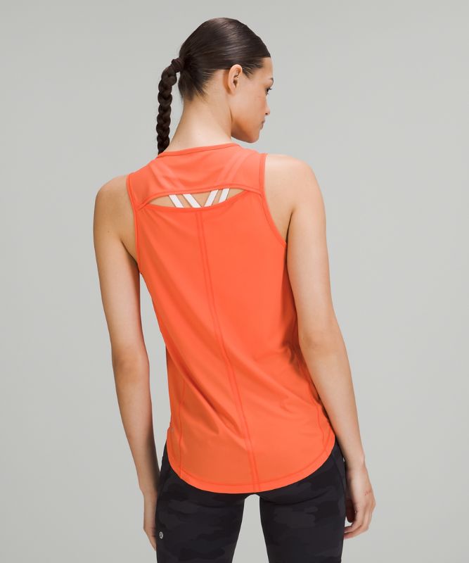 Tank Top Lululemon Sculpt Tank Top Mujer Coral | 25017-LRQY