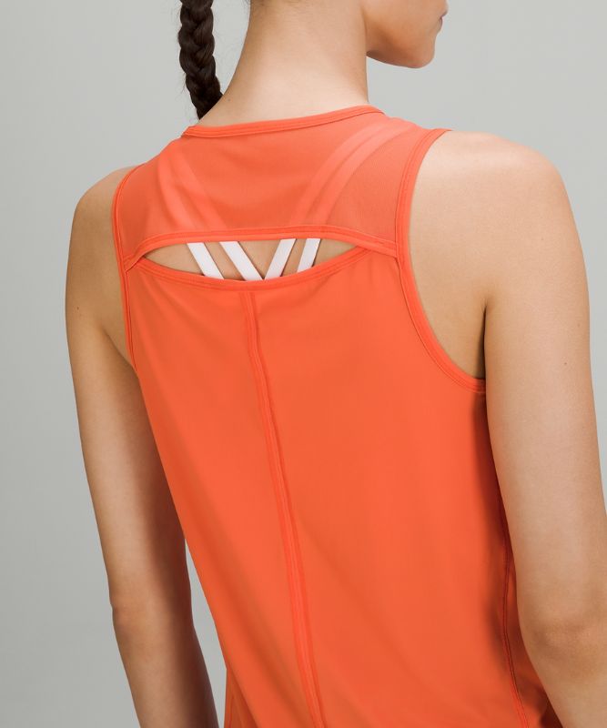 Tank Top Lululemon Sculpt Tank Top Mujer Coral | 25017-LRQY