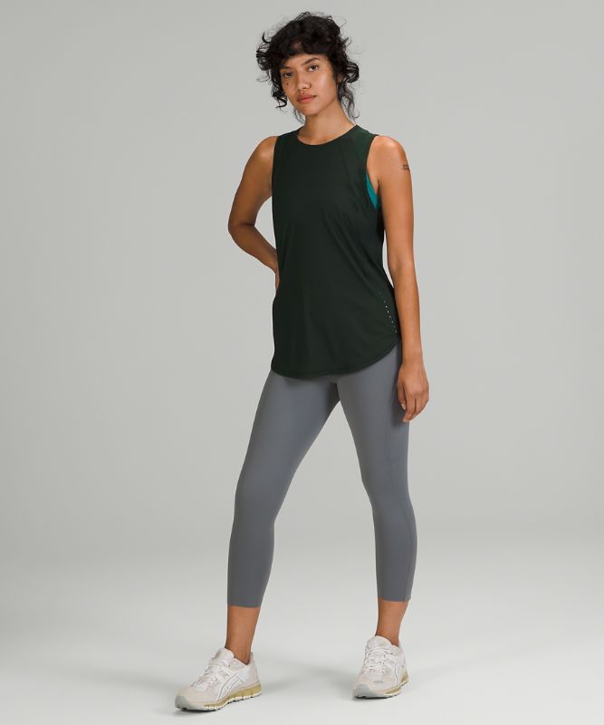 Tank Top Lululemon Sculpt Tank Top Mujer Verdes | 53017-EKQM