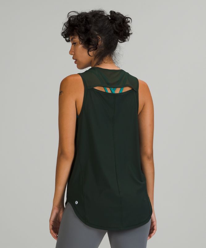 Tank Top Lululemon Sculpt Tank Top Mujer Verdes | 53017-EKQM