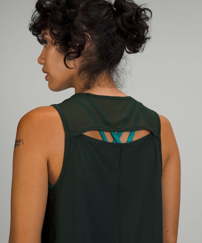 Tank Top Lululemon Sculpt Tank Top Mujer Verdes | 53017-EKQM