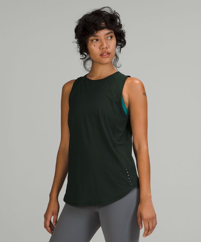 Tank Top Lululemon Sculpt Tank Top Mujer Verdes | 53017-EKQM