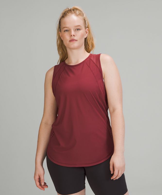 Tank Top Lululemon Sculpt Tank Top Mujer Mulled Wine | 36829-ULAB