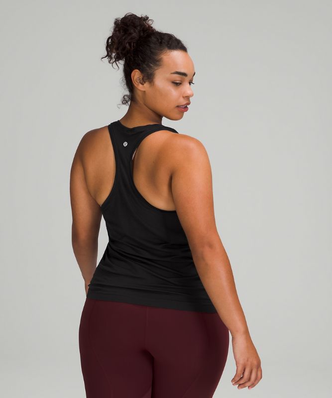 Tank Top Lululemon Swiftly Tech Racerback 2.0 Mujer Negros Negros | 53640-UWPN