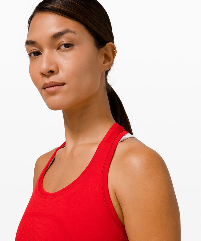 Tank Top Lululemon Swiftly Tech Racerback 2.0 Mujer Rojos Oscuro Rojos Oscuro | 40581-LANF