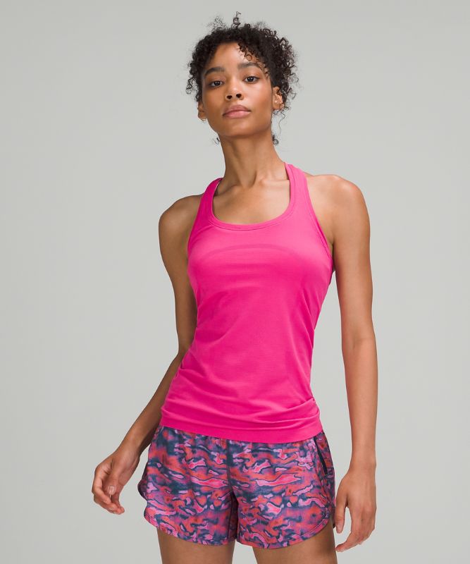 Tank Top Lululemon Swiftly Tech Racerback 2.0 Mujer Rosas Rosas | 81632-XPGW