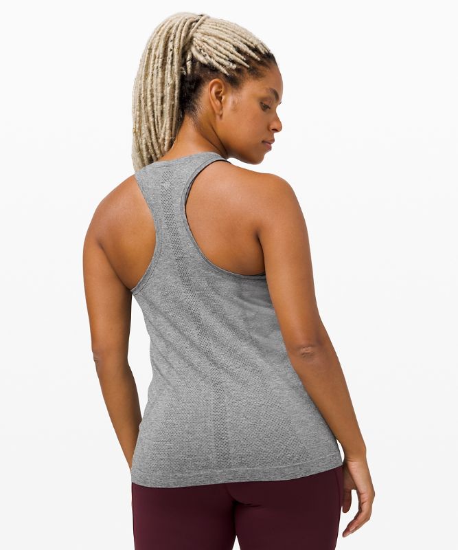 Tank Top Lululemon Swiftly Tech Racerback 2.0 Mujer Blancos | 07832-NPDM