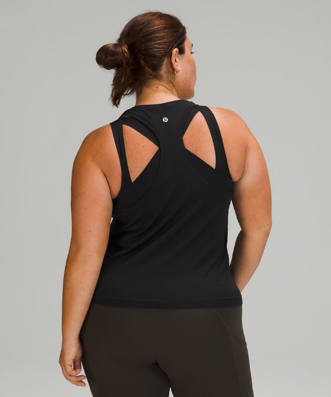 Tank Top Lululemon Swiftly Tech Racerback Tank 2.0 Race Mujer Negros Negros | 19357-RNLJ