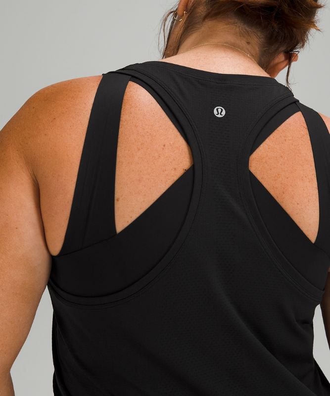 Tank Top Lululemon Swiftly Tech Racerback Tank 2.0 Race Mujer Negros Negros | 19357-RNLJ