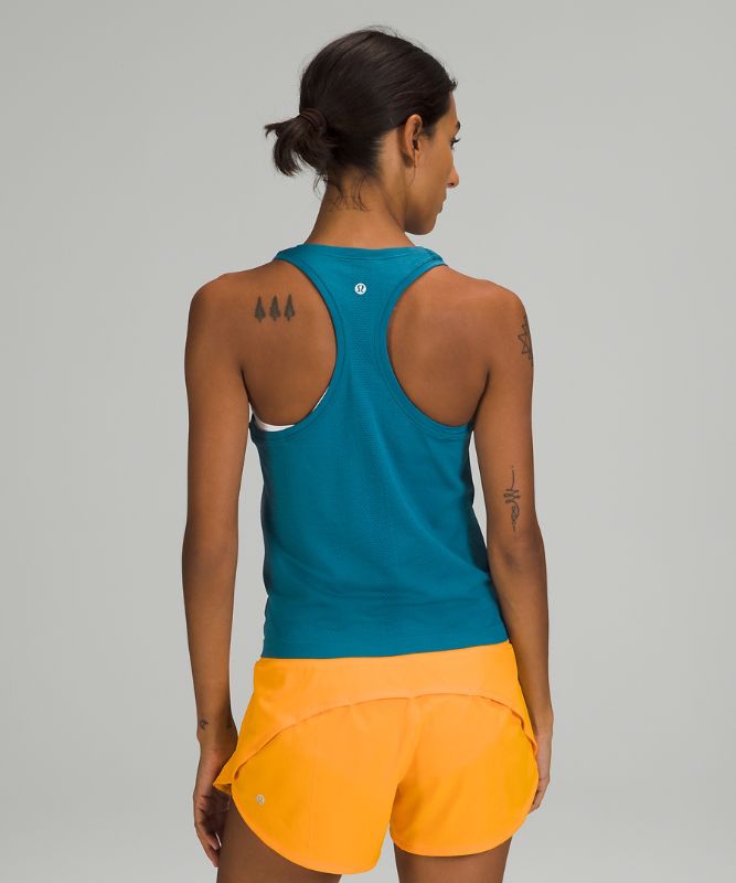 Tank Top Lululemon Swiftly Tech Racerback Tank 2.0 Race Mujer Azules | 06425-YTOB