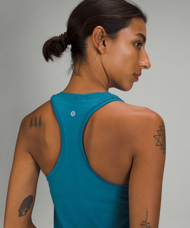 Tank Top Lululemon Swiftly Tech Racerback Tank 2.0 Race Mujer Azules | 06425-YTOB