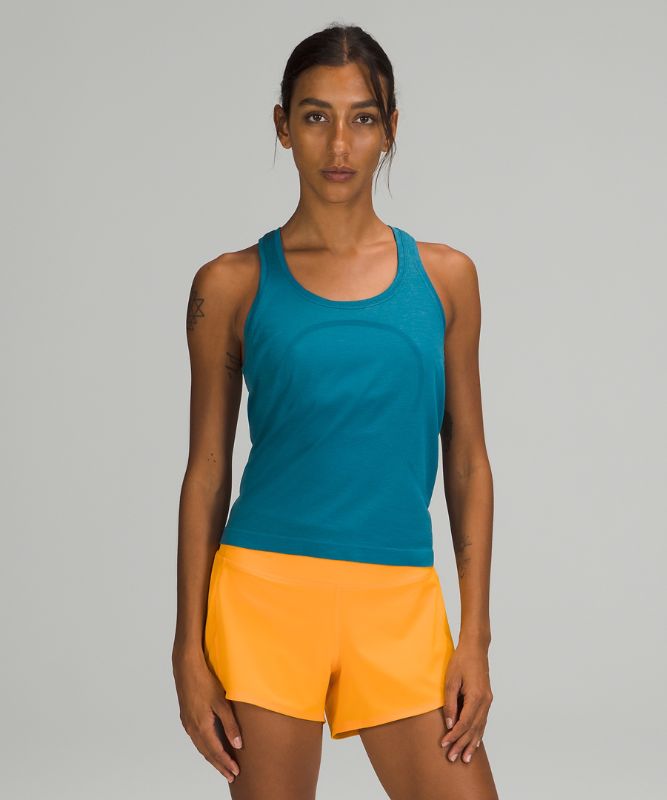 Tank Top Lululemon Swiftly Tech Racerback Tank 2.0 Race Mujer Azules | 06425-YTOB