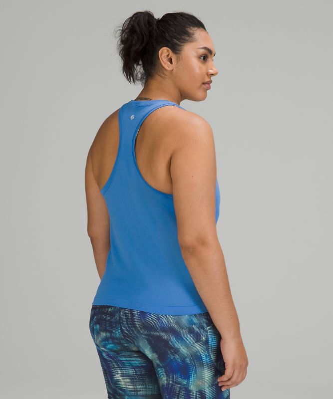 Tank Top Lululemon Swiftly Tech Racerback Tank 2.0 Race Mujer Azules Azules | 73296-RHNM