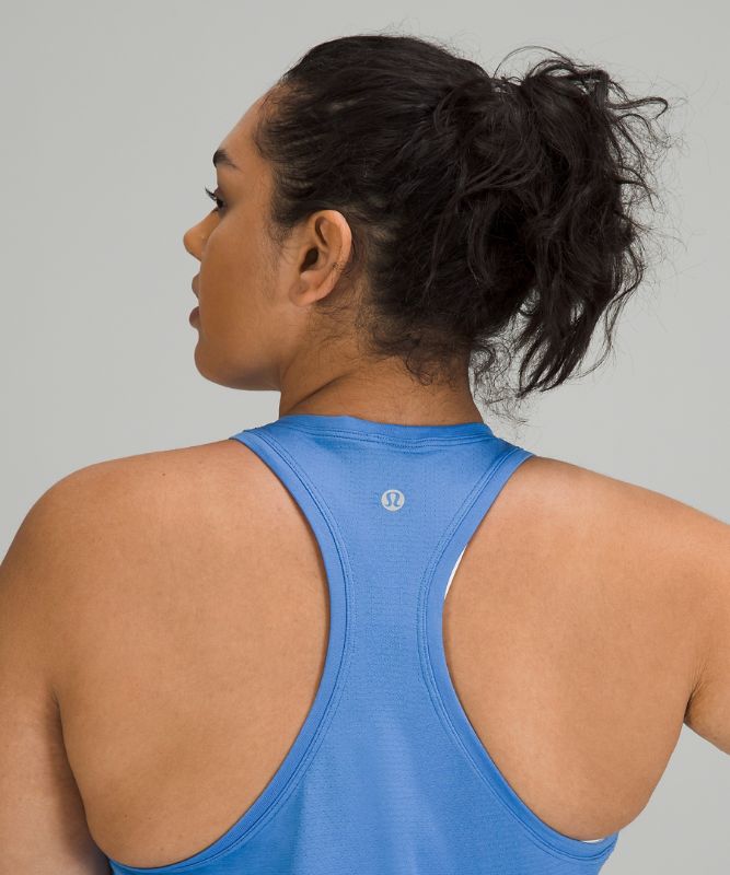 Tank Top Lululemon Swiftly Tech Racerback Tank 2.0 Race Mujer Azules Azules | 73296-RHNM