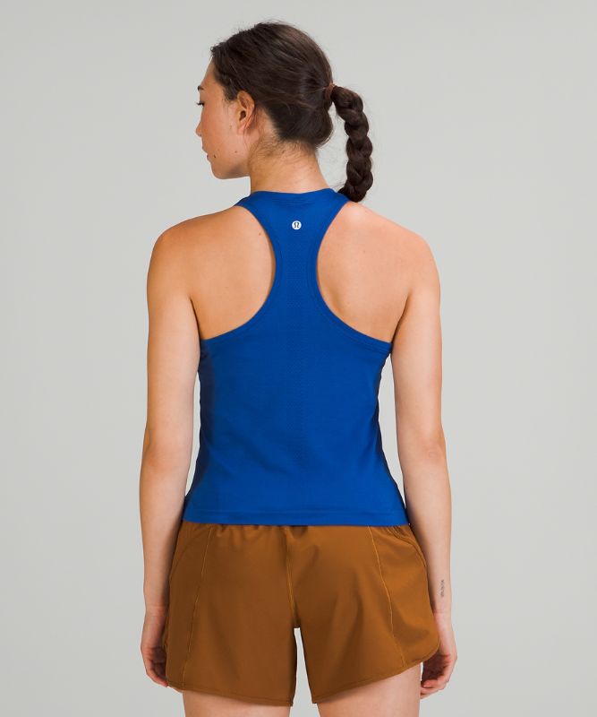 Tank Top Lululemon Swiftly Tech Racerback Tank 2.0 Race Mujer Azules Azules | 32975-VFCS