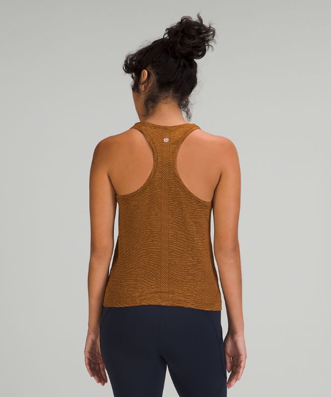 Tank Top Lululemon Swiftly Tech Racerback Tank 2.0 Race Mujer Cobra Marrom Beige | 56483-HGAY