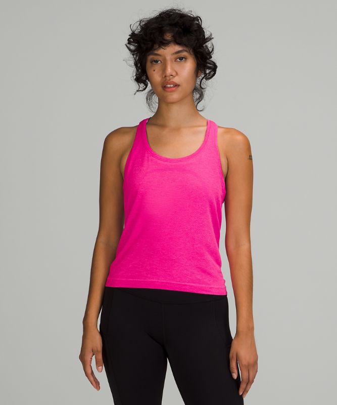 Tank Top Lululemon Swiftly Tech Racerback Tank 2.0 Race Mujer Rosas Rosas | 37540-AJSF