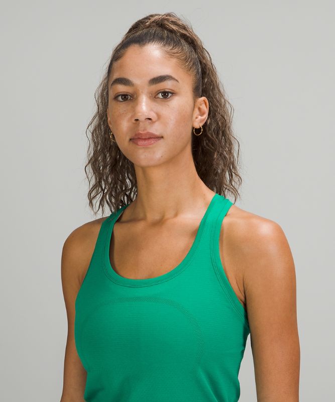 Tank Top Lululemon Swiftly Tech Racerback Tank 2.0 Race Mujer Turquesa Turquesa | 15896-DRTE