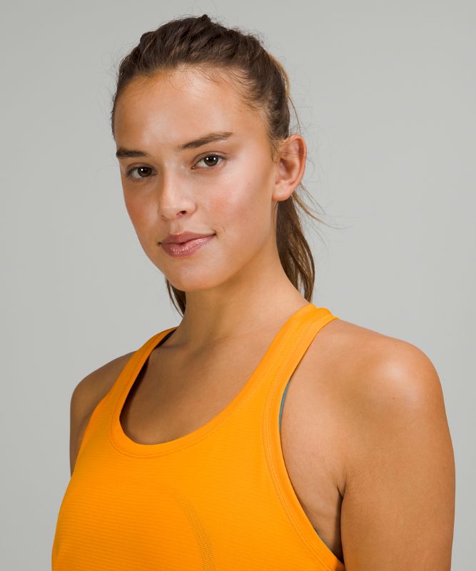 Tank Top Lululemon Swiftly Tech Racerback Tank 2.0 Race Mujer Clementine / Clementine | 39145-VNPC