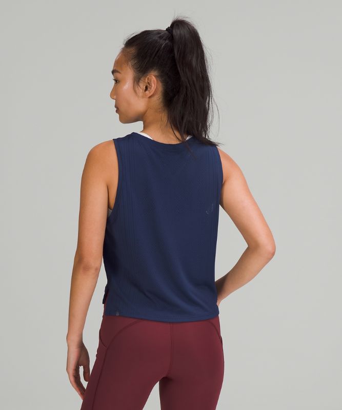 Tank Top Lululemon Train to Be Tank Mujer Night Sea / Night Sea | 61042-RAND