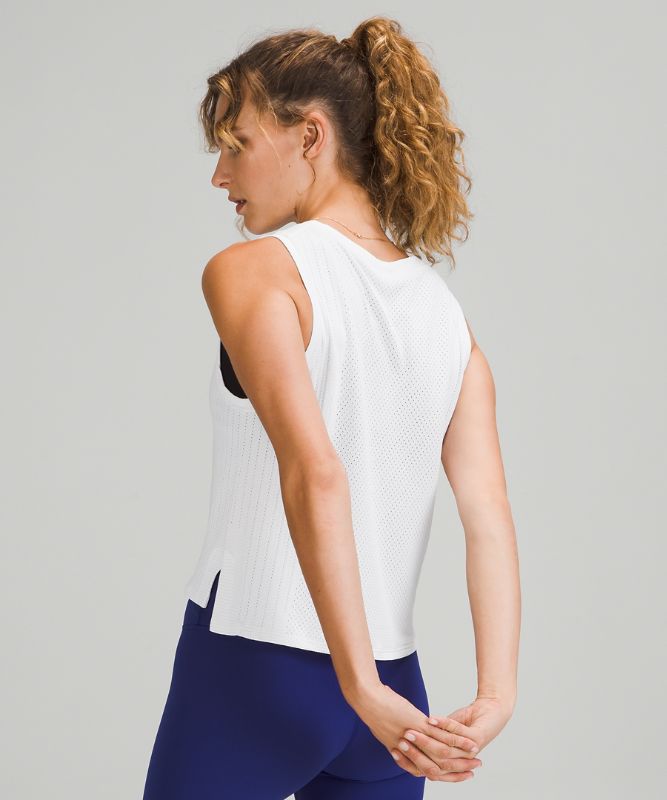 Tank Top Lululemon Train to Be Tank Top Mujer Blancos Blancos | 34108-DZAF