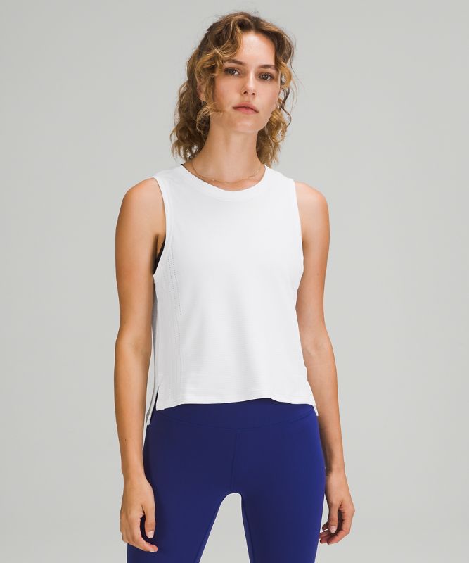 Tank Top Lululemon Train to Be Tank Top Mujer Blancos Blancos | 34108-DZAF