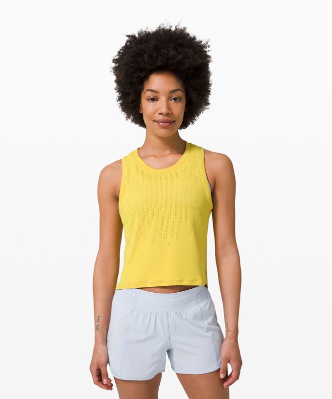 Tank Top Lululemon Train to Be Tank Top Mujer Soleil / Soleil | 72894-NSJI