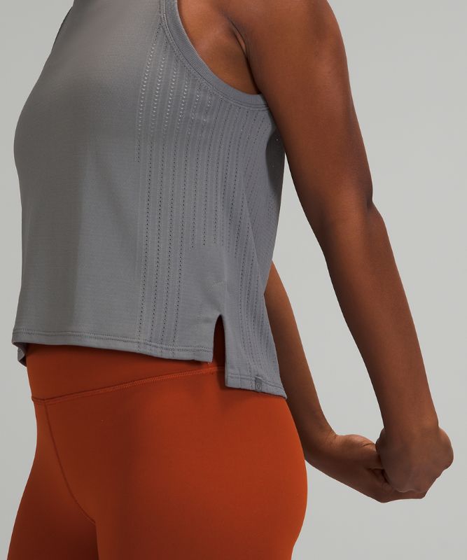 Tank Top Lululemon Train to Be Tank Top Mujer Slate / Slate | 92308-EKIB