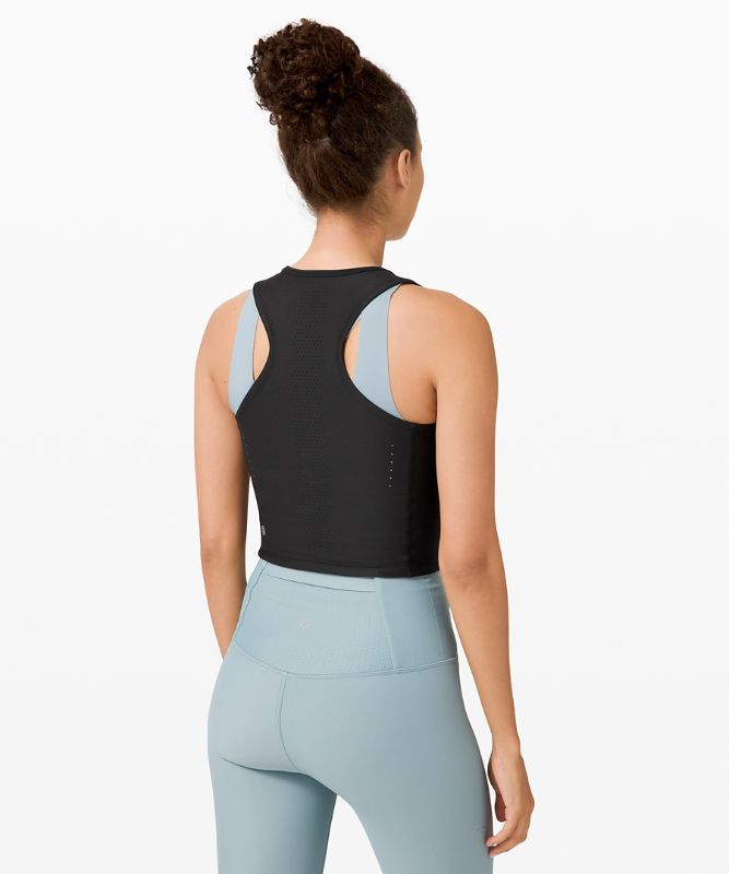 Tank Top Lululemon Zoned In Tank Top Mujer Negros | 80371-LGDW