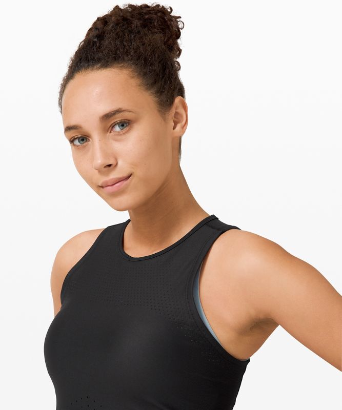 Tank Top Lululemon Zoned In Tank Top Mujer Negros | 80371-LGDW