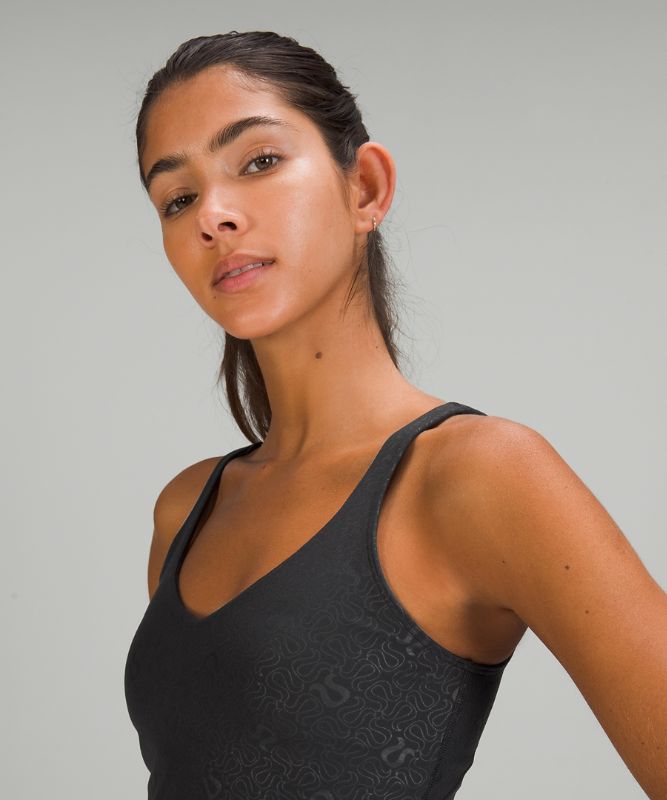 Tank Top Lululemon lululemon Align™ Cropped Tank Top Mujer Negros | 47859-CTRF