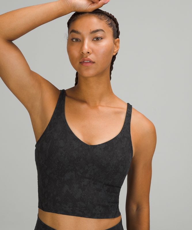 Tank Top Lululemon lululemon Align™ Cropped Tank Top Mujer Camuflados Negros Multicolor | 31476-KGJY