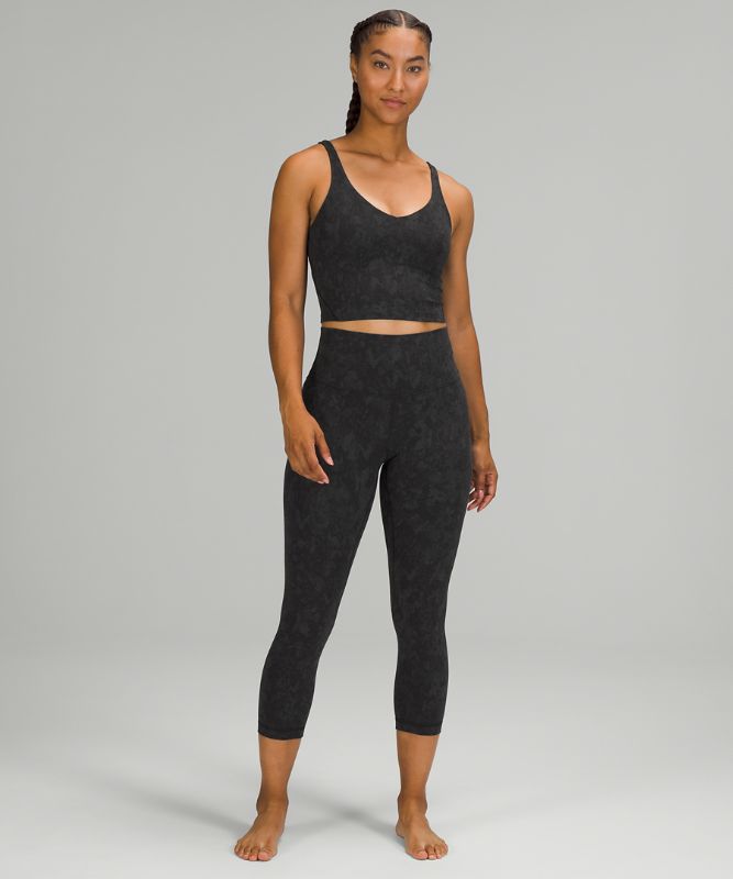 Tank Top Lululemon lululemon Align™ Cropped Tank Top Mujer Camuflados Negros Multicolor | 31476-KGJY