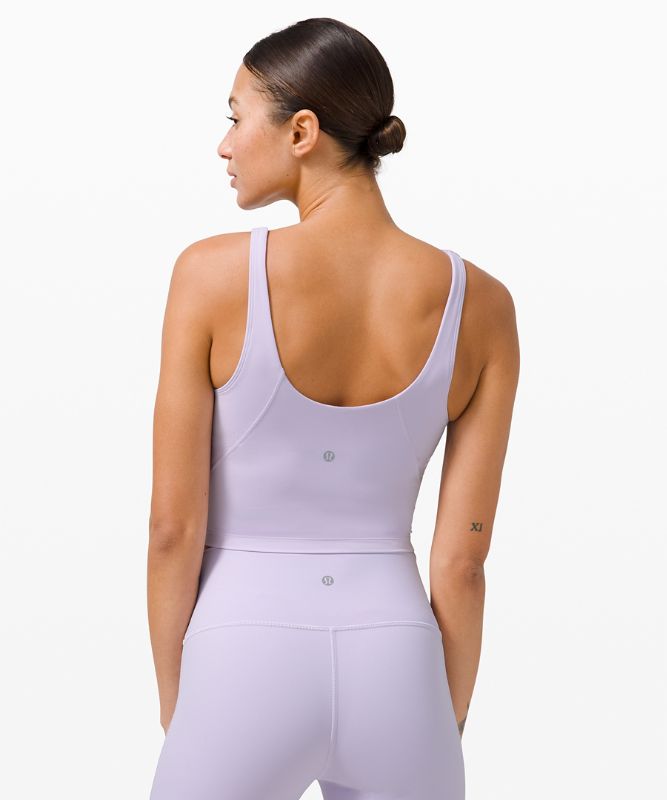 Tank Top Lululemon lululemon Align™ Cropped Tank Top Mujer Lavanda | 01835-VFYD