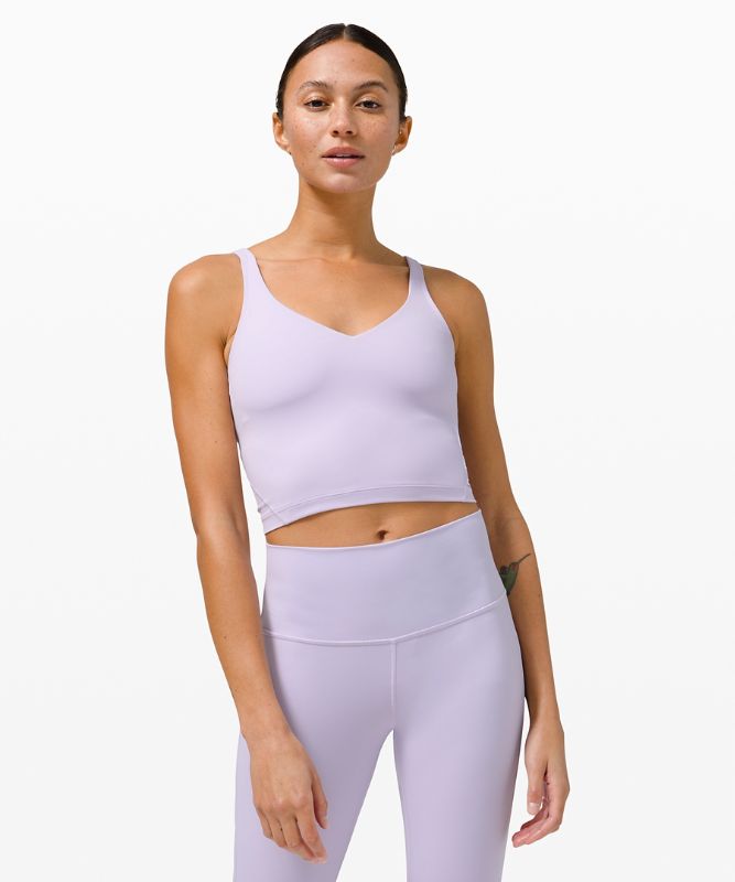 Tank Top Lululemon lululemon Align™ Cropped Tank Top Mujer Lavanda | 01835-VFYD