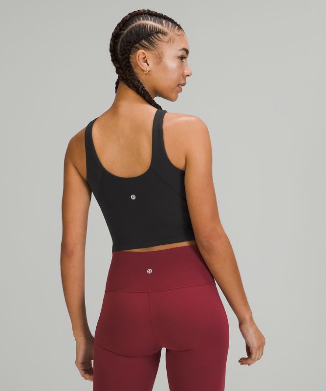 Tank Top Lululemon lululemon Align™ High-Neck Tank Top Mujer Negros | 70819-IUAP